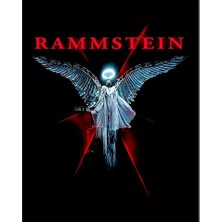 Zepplin Giyim Rammstein Angel Büyük Sırt Patch Yama