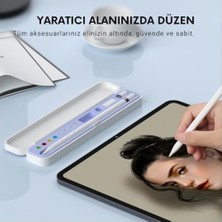 SBN - Store Dokunmatik Kalem Saklama Kutusu | Kalem ve Uç Organizer Kılıf | Sert Kasa + Yumuşak Silikon Iç | Su Geçirmez & Taşınabilir Aksesuar Kutusu