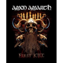 Zepplin Giyim Amon Amarth First Kill Büyük Sırt Patch Yama