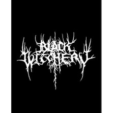 Zepplin Giyim Black Witchery Büyük Sırt Patch Yama