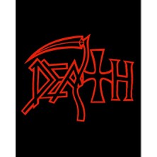 Zepplin Giyim Death Büyük Sırt Patch Yama