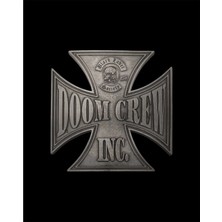 Zepplin Giyim Black Label Society Doom Crew Inc Büyük Sırt Patch Yama