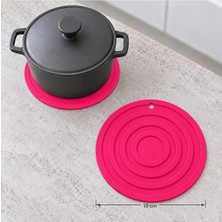 Orbıt Yuvarlak Halka %100 Silikon Nihale 18 cm Fuşya