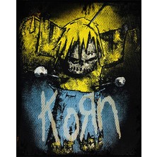 Zepplin Giyim Korn Vodoo Büyük Sırt Patch Yama