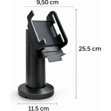 NEXPAY360  Ts-6 Yazarkasa Pos Standı  Uzun Tüm Kasalara Uyumlu-Siyah