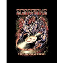 Zepplin Giyim Scorpions The Sting Never Fades Büyük Sırt Patch Yama