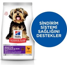 SBN - Store Hill's Scıence Plan Hassas Mide & Deri Yetişkin Küçük ve Mini Irk Tavuklu Köpek Maması 1.5 kg