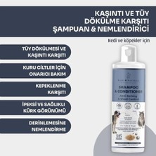 SBN - Store Kahu Naturals Kaşıntı Tüy Dökülme Karşıtı Organik Şampuan Nemlendirici,köpek ve Kedi, Yulaf, Inci Proteini, Yeşilçay, Lavanta, 250 ml