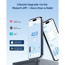Odea Boost Akıllı Su Şişesi, Içmeyi Hatırlatan, 24 Oz Bpa Içermeyen Paslanmaz Çelik Vakum Yalıtımlı Şişe, App ile Geniş Ağızlı Su Izleyici, Hediye Için Ideal