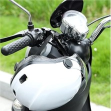 SBN - Store Motosiklet Kask Kilidi 22 ve 26 mm Ayarlanabilir Gidon Uyumlu, Çift Anahtarlı Güvenlik Kilidi, Su Geçirmez, Çok Amaçlı Kask ve Ekipman Sabitleme Apara