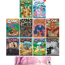 Çok Dergi 1-2-3-4-5-6-7-8-9-10. Sayılar Set - Genç Kitap Ayraç Hediyeli