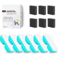 SBN - Store Haustier PWL-010 Otomatik Kedi Su Sebili ile Uyumlu Filtre Seti, 6 Adet, Kloru Azaltır
