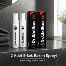 Mabelme Store Dr. Wellbec Erkek Kişisel Bakım Spreyi 30 ml 2 Adet