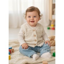 Mabelme Store Bebek Yeleği, Yumoş Bebek Yeleği Simsiz Yumuşacık Bebek Yeleği