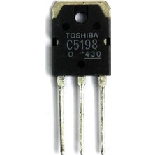 Gollum Teknoloji 2SC5198 (C5198) To-3p Npn Ses Güç Transistörü 140V 10A 100W Toshiba