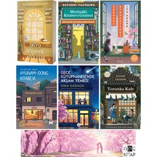 Athica Books Soyo Seramik Atölyesi - Morisaki Kitabevi Günleri - Tsubaki Kırtasiyesi - Hyunam-Dong Kitabevi - Gece Kütüphanesi'nde Akşam Yemeği - Torunka Kafe 6 Kitap Set