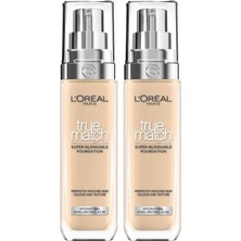 SBN - Store L'oréal Paris Match Bakım Yapan Fondöten - 2n Nötr Alt Ton (2 Paketi)
