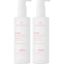 SBN - Store Rose Series Tüm Ciltler Gül Mayası Glycolic Acid Hassas Yüz Yıkama Jeli 200 ml (2 Paketi)