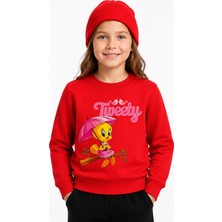 Book OrBook Tweety Sweatshirt Kız Çocuk (CSW111)