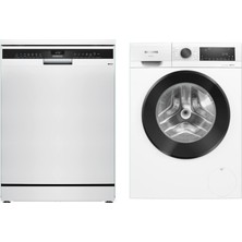 Siemens SN23IW62KT IQ300 Solo Bulaşık Makinesi-Siemens WG52A203TR IQ300 Çamaşır Makinesi 10 kg