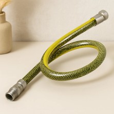Mabelme Store Doğalgaz Flex Hortum 200 cm Çelik Örgülü