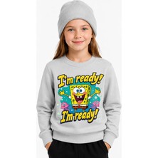 Book OrBook Sünger Bob Sweatshirt Kız Çocuk (CSW129)