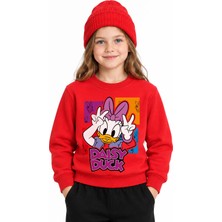 Book OrBook Daisy Duck Sweatshirt Kız Çocuk (CSW127)