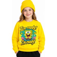 Book OrBook Sünger Bob Sweatshirt Kız Çocuk (CSW129)