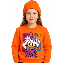 Book OrBook Daisy Duck Sweatshirt Kız Çocuk (CSW127)