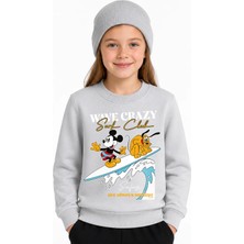 Book OrBook Mickey Surf Club Sweatshirt Kız Çocuk (CSW125)
