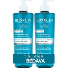 SBN - Store Acnium Sebum Dengeleyici Yüz Yıkama Jeli 500 ml 1 Alana 1 Hediye – Salisilik Asit, Çay Ağacı ve Niasinamid Içeren Yağlı ve Akneye Eğilimli Ciltler Içi