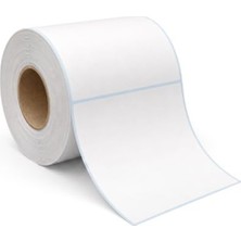 100X100 mm Termal Kargo Barkod Etiketi, Su-Yağ-Isı Dayanıklı