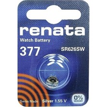 SBN - Store Renata Saat Pili Made 377 Veya SR626SW Or Ag4 1,5V (1 x 377 Veya Sr 626 Sw)