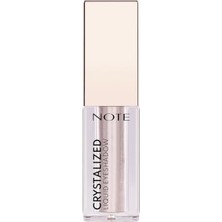 Note Cosmetics Crystalized Liquid Eyeshadow Likit Metalik Göz Farı, 06 Moonstone