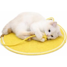 Odea Kedi Tırmalama Paspası, 47 Cm, Doğal Sisal Halatlı