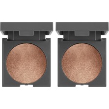 SBN - Store Işıltılı Aydınlatıcı - Baked Highlighter 03 Sunkıssed - 11 G (2 Paketi)