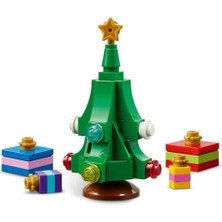 SBN - Store Baba’nın Dağıtım Kamyonu 40746 – 8 Yaş ve Üzeri Çocuklar Için Yılbaşı Hediyeleri, Elf Minifigürü ve Aracın Üstüne Takılabilen Mini Yılbaşı Ağacı Içere
