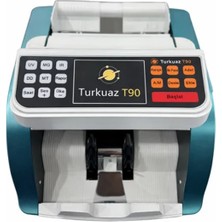 Turkuaz T90 Tl / Euro Kağıt Para Sayma Makinesi