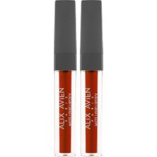 SBN - Store Uzun Süre Kalıcı Kadifemsi Kuruma Yapmayan Mat Likit Ruj - Lipstick 522 Wine Red (2 Paketi)