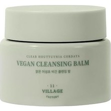 SBN - Store Village 11 Factory Clear Houttuynia Cordata Vegan Cleansing Balm 100ML - Şerbet Tipi Yatıştırıcı He