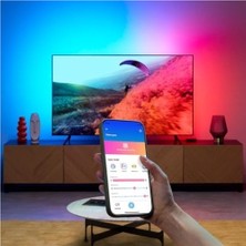 SBN - Store Wiz HDMI Sync Box, Tv Aydınlatmalı, Filmler/oyunlar Vs. ile Senkronize Işık, HDMI 2.0, 60Hz'de 4K Destekler, Rgbıc LED Şerit, 55 Inç - 65 Inç (55 Inç)