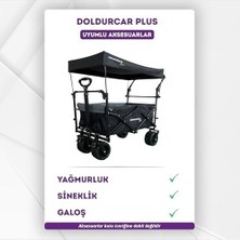 SBN - Store Plus Katlanabilir | Uv Engelleyici Gölgelik Tente | Büyük Tekerlekli Plaj ve Kamp Arabası | Çocuk ve Yük Taşıma Arabası | Bahçe, Seyahat Için Katlanab