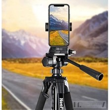 SBN - Store Kalın Sağlam Aliminyum Kalın Gövdeli Profesyonel Telefon Tutucu Çantalı 150 cm Neepho F8820