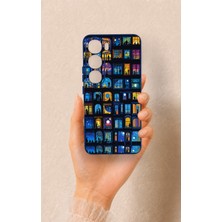 Vip Case Vivo V40 Lite 5g Uyumlu Gece Şehir Hikayeleri Desenli Silikon Kılıf