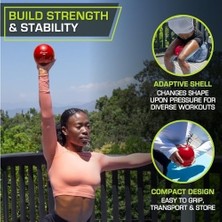 SBN - Store Prosourcefit Ağırlık Topları, Pilates, Yoga, Güç Egzersizi ve Fizik Tedavi Için, 0,9 kg Ila 3,6 Kg, Renk Kodlu