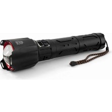 Str Store BD-5502 30W Tg LED Alüminyum Alaşımlı Zoomlu Type-C Şarjlı El Feneri