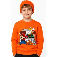 Book OrBook Mario Bricks Sweatshirt Erkek Çocuk (ECSW130)