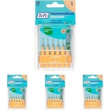 SBN - Store Blister X-Soft 0.45 mm - Turuncu Diş Arayüz Fırçası (1x 6 Adet) (4 Paketi)