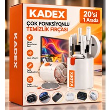 Kadex Q20 20’si 1 Arada Çok Fonksiyonlu Elektronik Temizlik Seti – Klavye, Kulaklık, Telefon, Laptop ve Kamera Temizleme Fırçası