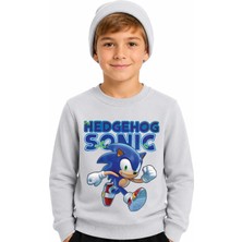 Book OrBook Kirpi Sonic Sweatshirt Erkek Çocuk (ECSW105)